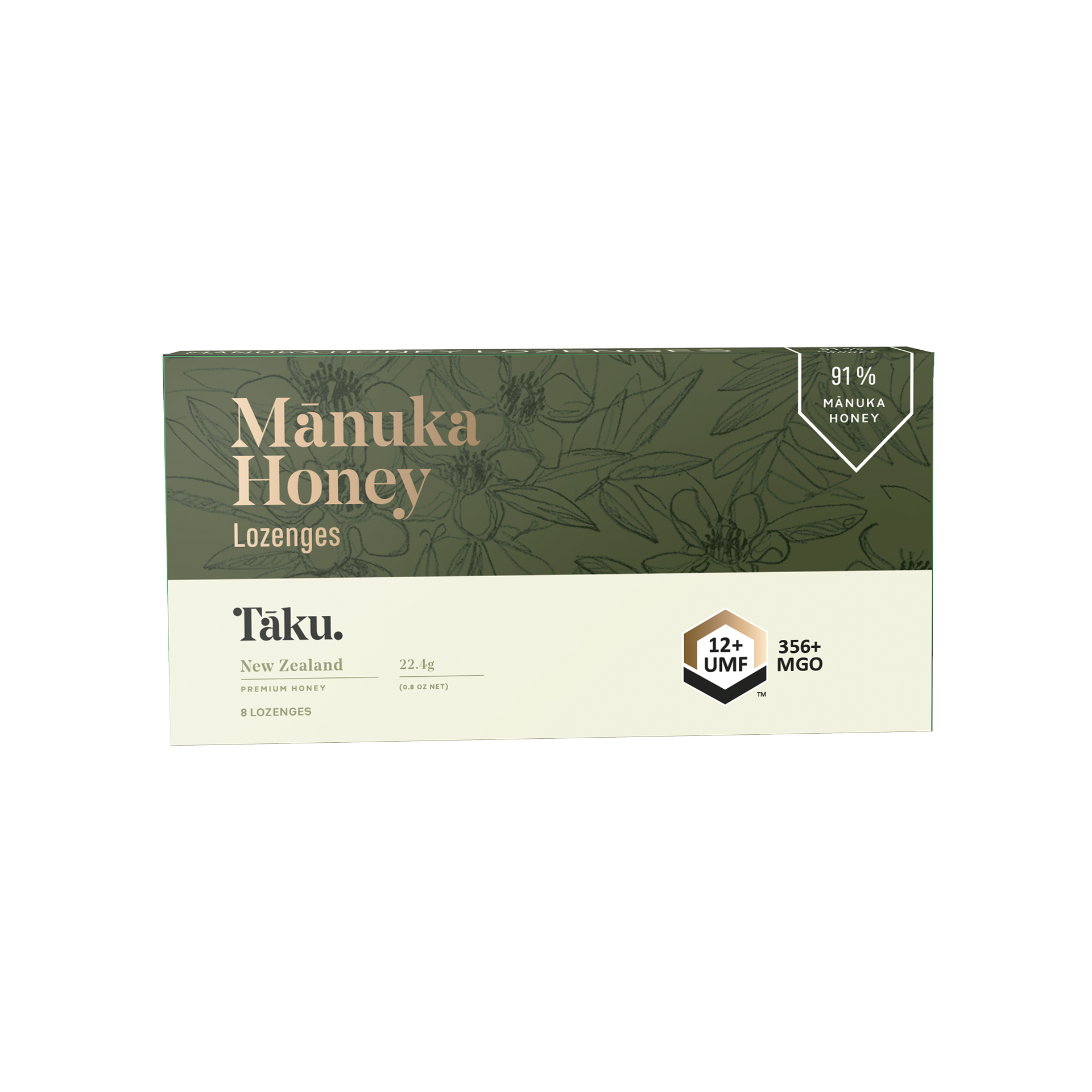 Tāku 12+ UMF Manuka Honey Lozenges