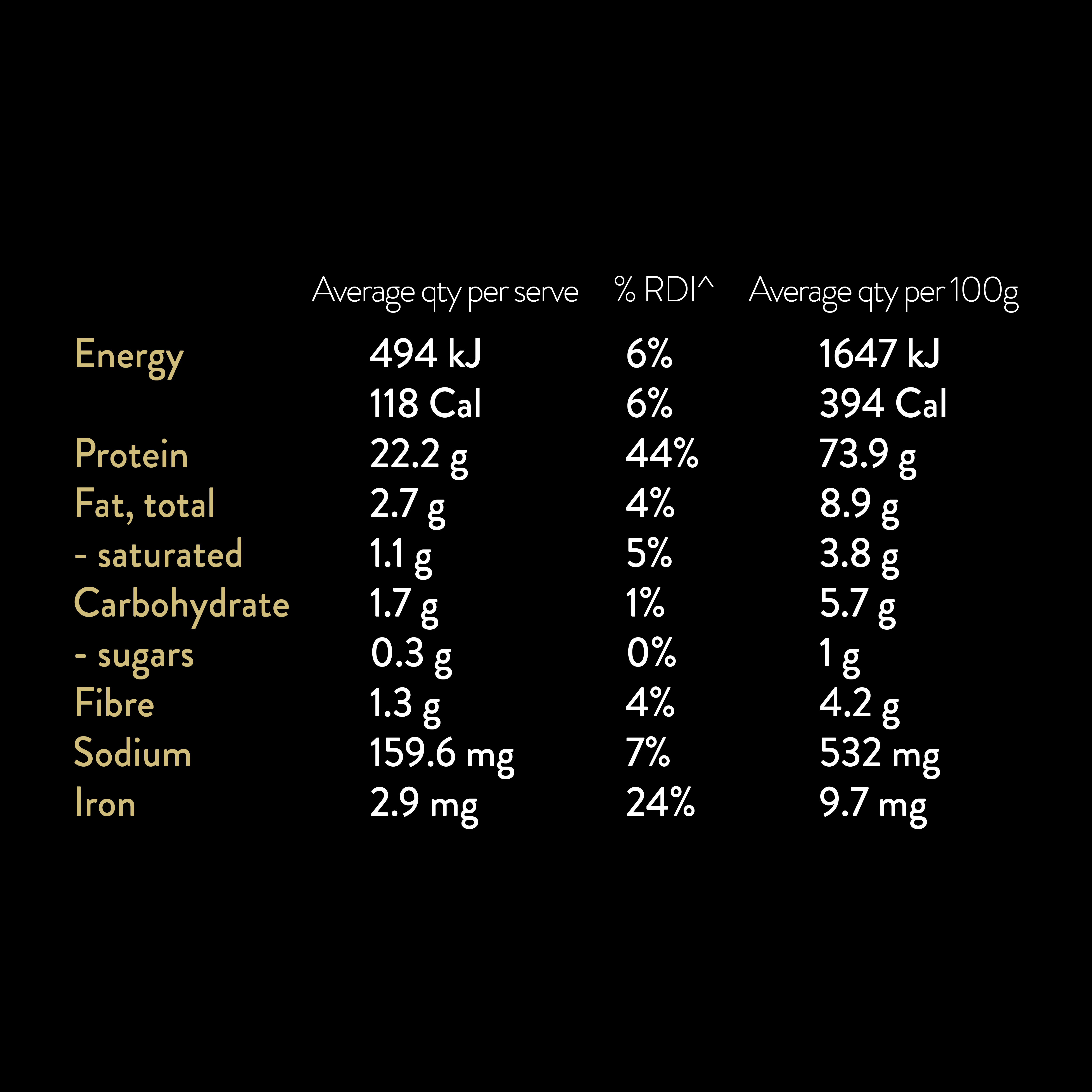 VEGAN PROTEIN 500G POWDER