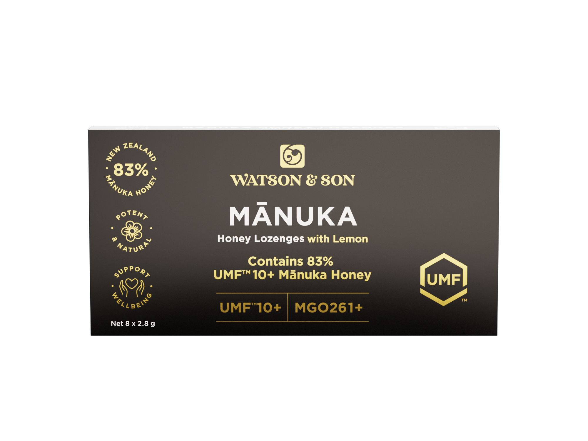 Watson & Son Manuka Honey & Lemon Lozenges