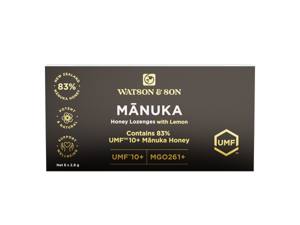 Watson & Son Manuka Honey & Lemon Lozenges