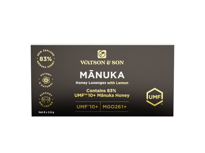 Watson & Son Manuka Honey & Lemon Lozenges