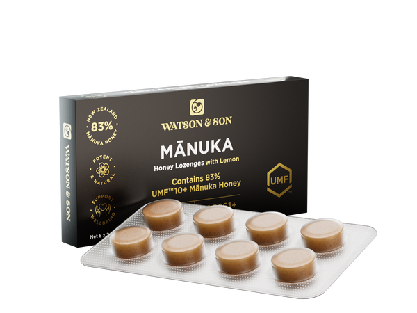 Watson & Son Manuka Honey & Lemon Lozenges