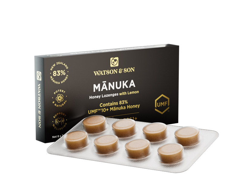 Watson & Son Manuka Honey & Lemon Lozenges