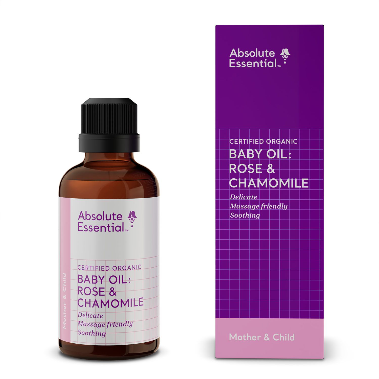 Baby Oil: Rose & Chamomile 50ml