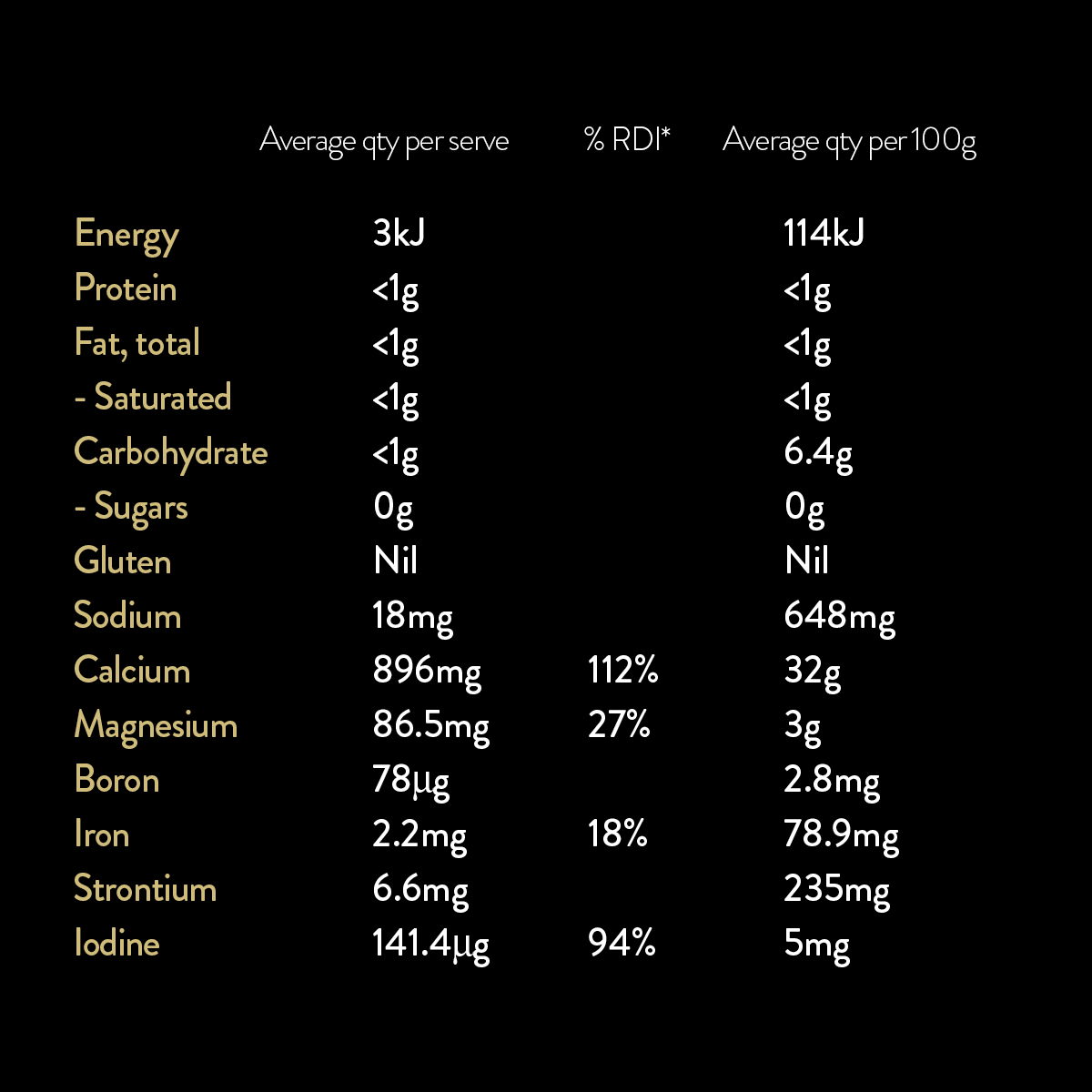 CALCIUM 275G POWDER